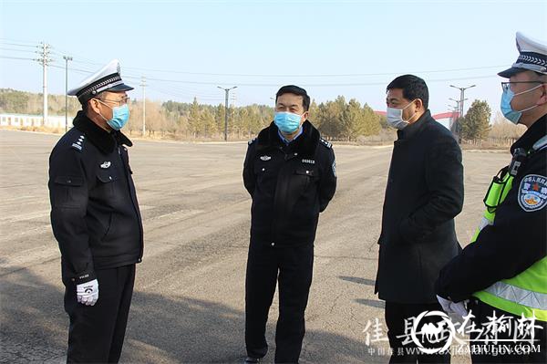 副县长、县公安局局长魏锦斌 调研督导近期重点工作