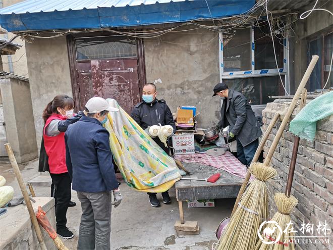 新明楼街道万佛楼社区人居环境整治 助力疫情防控 共建美丽家园