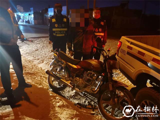 靖边男子酒后无知以身试法 驾驶摩托车被查丢了“铁饭碗”