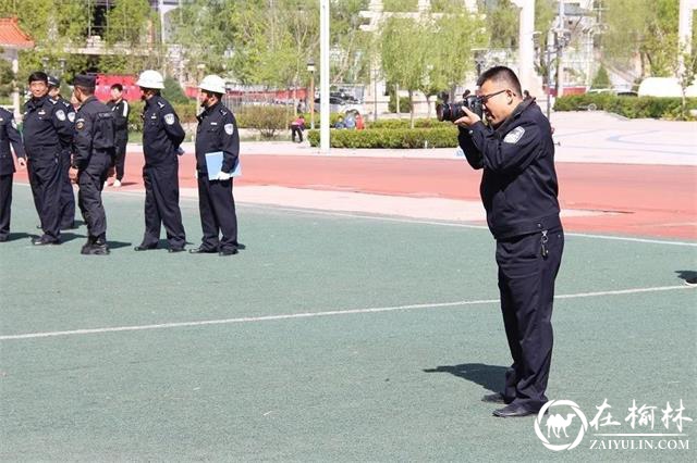 榆林市绥德公安宣传民警岗位练兵 助力练兵提质增效