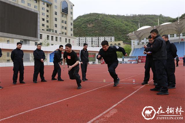 以考促练——延安站派出所开展实战大练兵体能考核