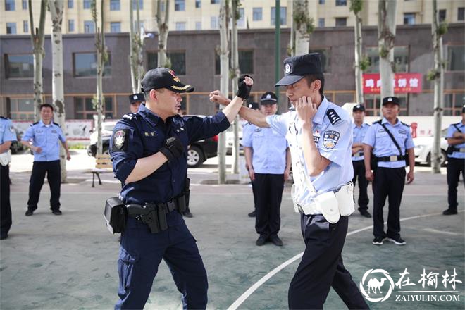 靖边公安实战小教官掀起全警实战练兵热潮