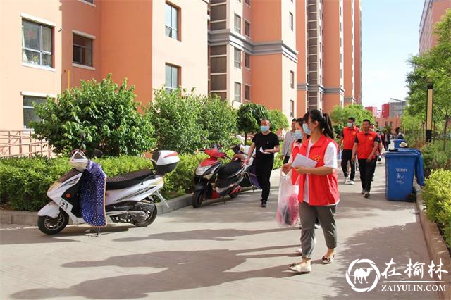 党员志愿者们出发了