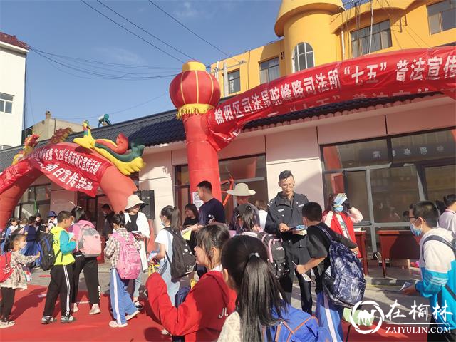 驼峰办东岳路社区：“七五”普法进社区，法治观念入民心