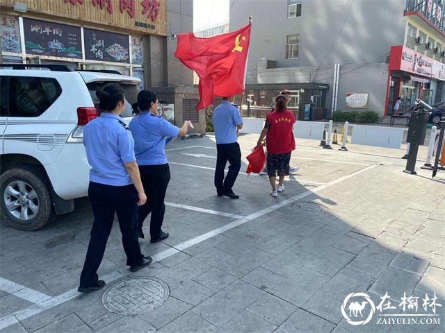 航宇路街道办：让党旗飘在群众中 共创美好人居环境