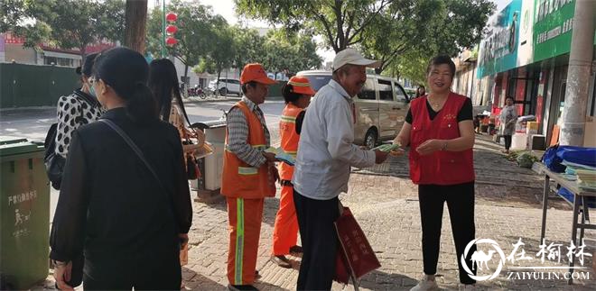 崇文办崇文路社区开展扫黑除恶专项斗争宣传活动