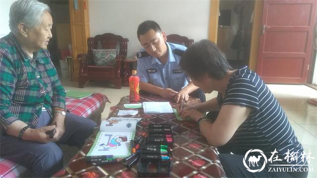 新明楼街道八狮社区开展防范电信诈骗知识进社区活动