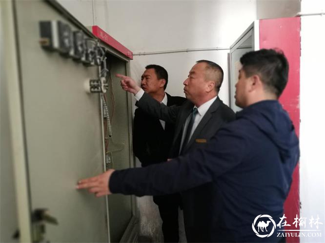 社区物业共同协商更换电缆线