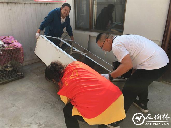 崇文办学院社区：同心协力共治理，美化家园齐动手