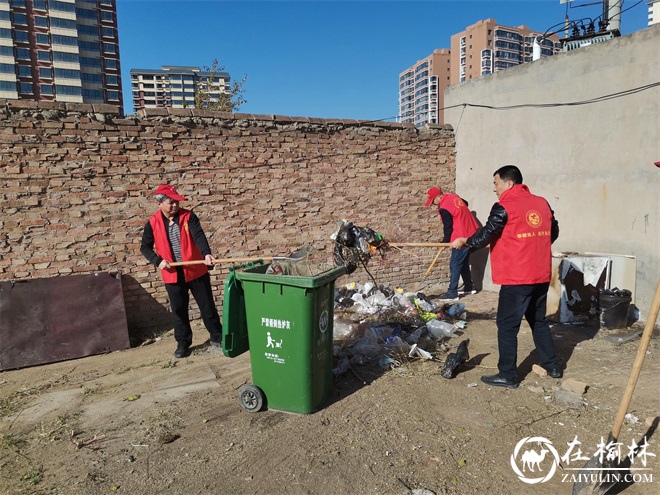 驼峰路街道望湖路社区联合“双报到”单位开展爱国卫生日活动