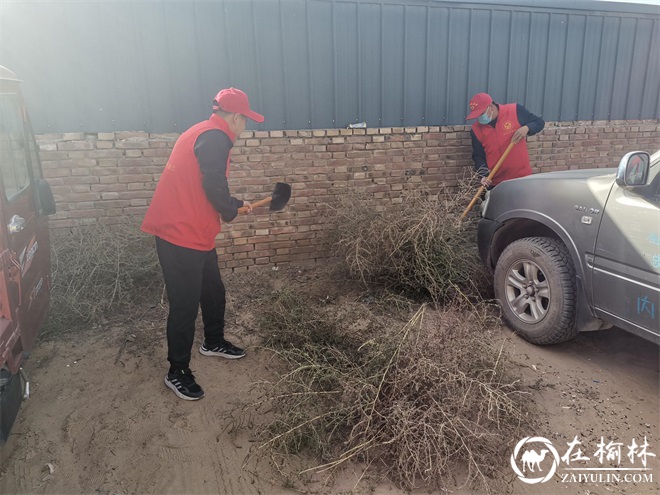 驼峰路街道望湖路社区联合“双报到”单位开展爱国卫生日活动