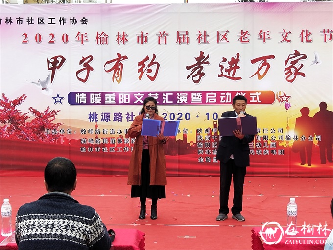 驼峰办桃源路社区举办首届老年文化节