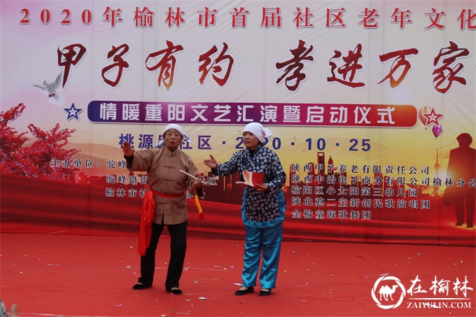 驼峰办桃源路社区举办首届老年文化节