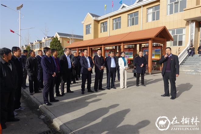 神木市大保当镇召开现场观摩学习会