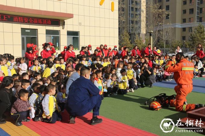 金沙路街道金榆社区：消防演练进校园 消防安全入人心