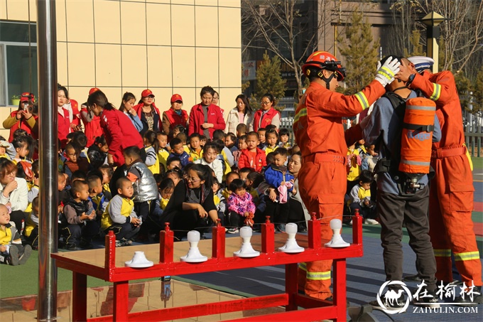 金沙路街道金榆社区：消防演练进校园 消防安全入人心