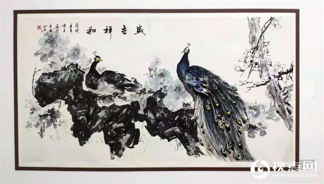 “远兮”前子国画油画作品展在雁塔美术馆盛大开展