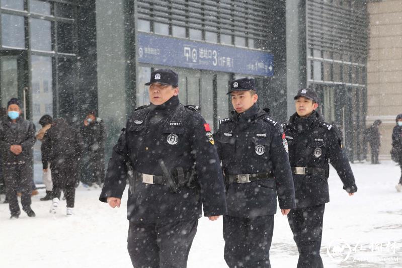 多警联动，浴“雪”奋战！冰城公安全力抗击暴雪保民安