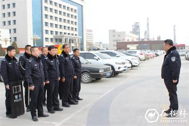 靖边县公安局组织开展重特大警情实战模拟演练