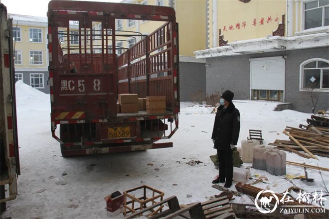 黑龙江省海林市法院执行局不畏严寒忙执行，强制交付有保障