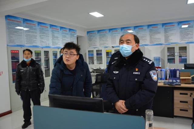 靖边交警走进运输企业开展交通安全督导检查