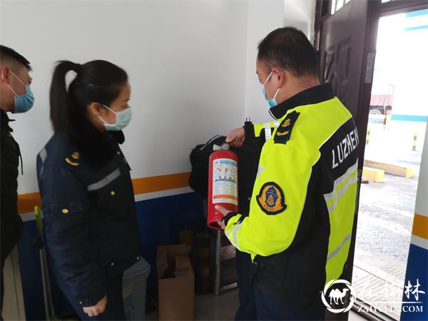 古城滩超限检测站加强安全管理，护航治超工作