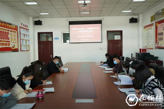 榆林科技馆党支部召开2020年度组织生活会