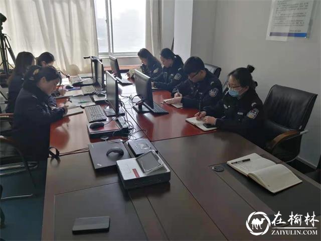 靖边公安网安大队安排部署“两会”安保工作