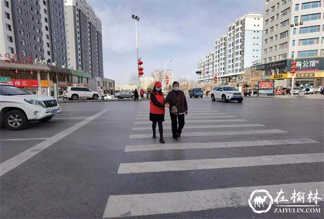 驼峰办金阳社区开展“日行一善 春天志愿行”学雷锋志愿服务活动