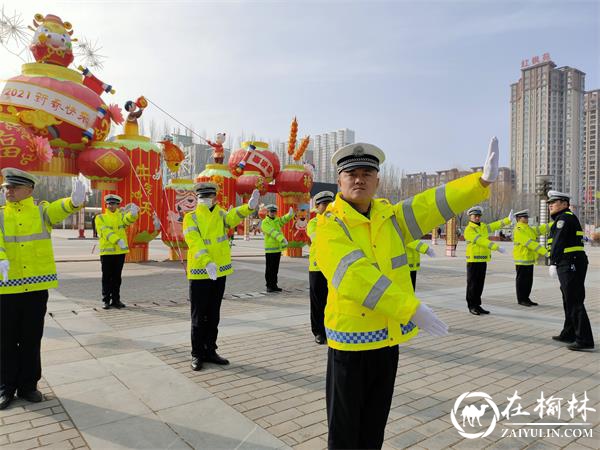 靖边交警培训新增协警为“新添血液”注活力