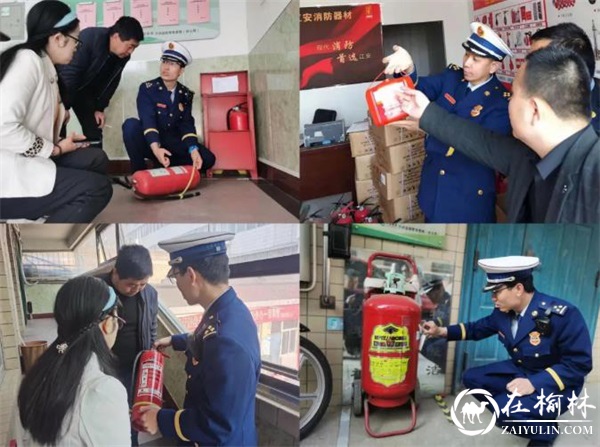 榆林市消防救援支队联合市场监督管理局举行“3.15”消防产品宣传活动