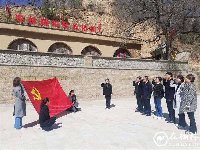 榆林市政协党组织开展“党史学习教育”主题党日活动