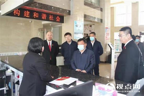 黑龙江海林市委书记孙涛到院调研指导政法队伍教育整顿工作