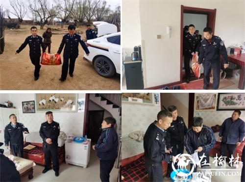 靖边公安走访慰问显真情 浓浓温情暖人心