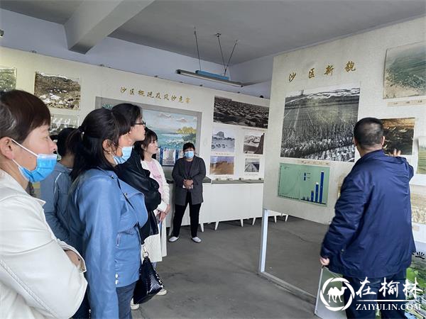 崇文办学院社区开展“红色基地忆党史 治沙精神明初心”主题党日活动