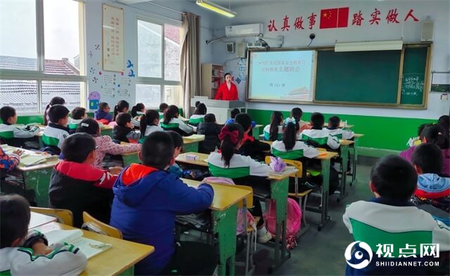 汉中市西乡县柳树镇中心学校开展全民国家安全教育日活动