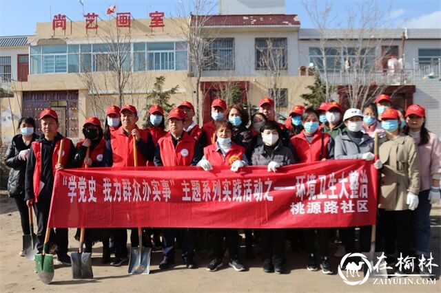 榆阳区桃源路社区：“三牛精神”促党史学习教育落地生根