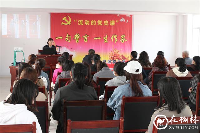 榆阳区驼峰办桃源路社区：“流动的党史课”进社区
