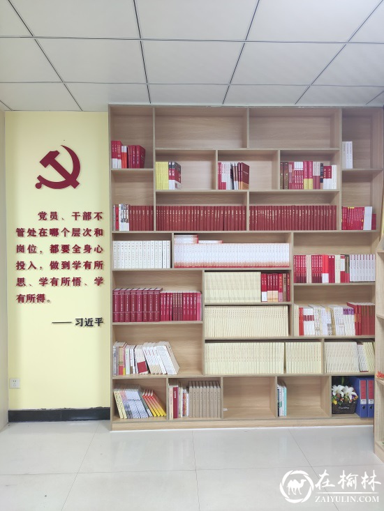 沙河办榆康社区联合榆林市委宣传部开展党史书籍捐赠活动