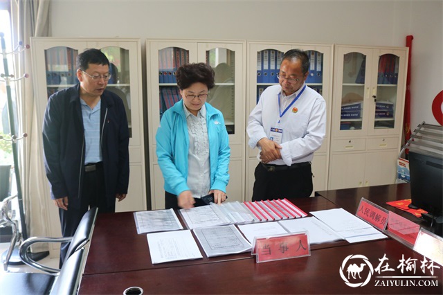 陕西省委党史学习教育指导组在榆林市榆阳区榆康社区调研