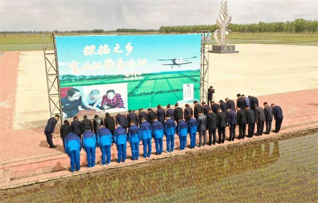 致敬缅怀!黑龙江查哈阳农场有限公司沉痛悼念袁隆平院士