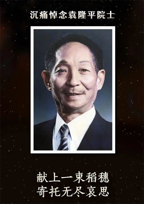 致敬缅怀!黑龙江查哈阳农场有限公司沉痛悼念袁隆平院士