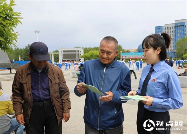 检察为民办实事，黑龙江省诺敏河检察院开展保障农民工工资支付主题宣传月活动