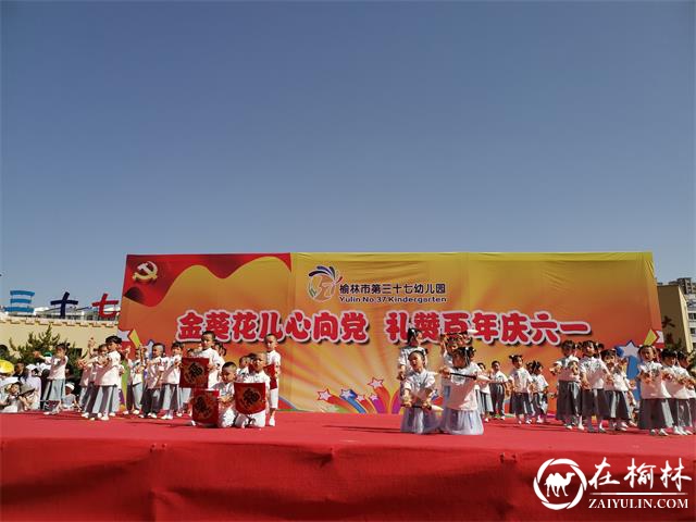 金阳社区携手榆林市第三十七幼儿园开展欢庆“六一”主题活动