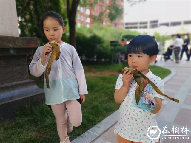 榆阳区桃李路社区开展“粽叶飘香迎端午，浓情邻里颂党恩”主题活动