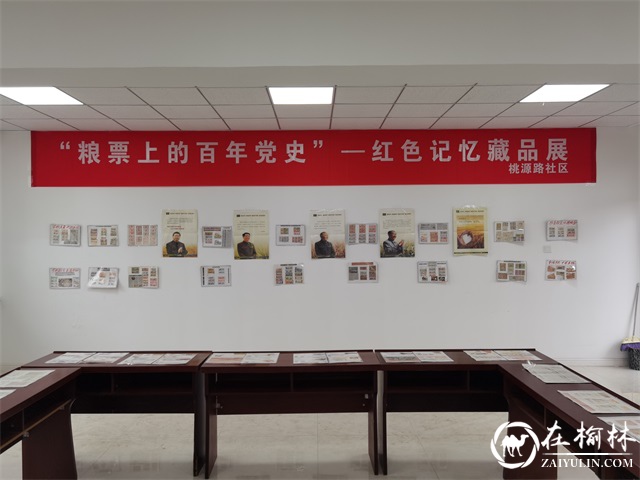 我们的红色记忆|千余张粮票和老照片在驼峰办桃源路社区展出