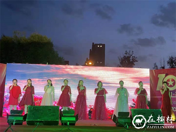 榆阳区滨河路社区举办庆祝建党100周年文艺晚会暨“七一”表彰大会