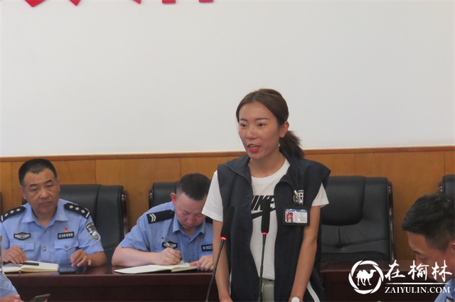 榆林市公安局榆阳分局巡特警大队举办职业健康讲座