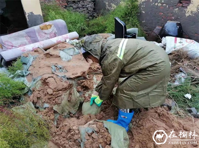 榆阳区鼓楼街道办普惠泉社区：防汛救灾，我们风雨同行