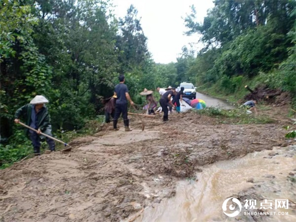 陕西省汉中市西乡县堰口镇多措并举防汛救灾